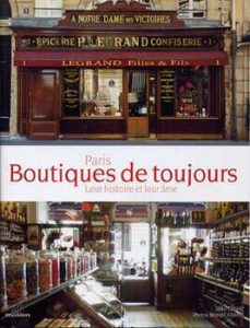 Livre "Paris, boutiques de toujours"