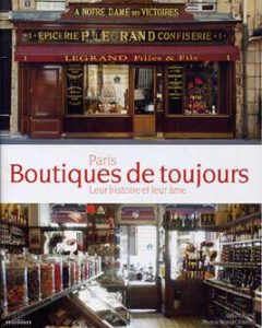 Livre "Paris, boutiques de toujours"