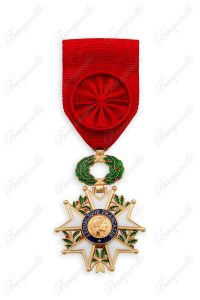 Légion d'honneur Officier Croix bronze dorée